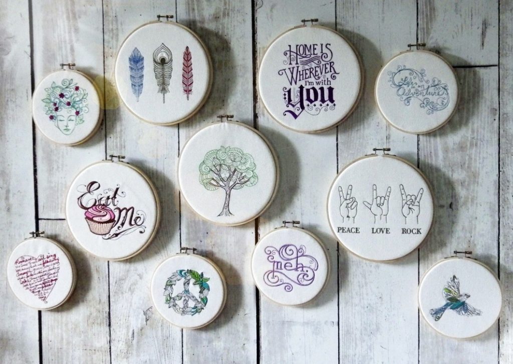 Frame and Display Your Machine Embroidery Designs!